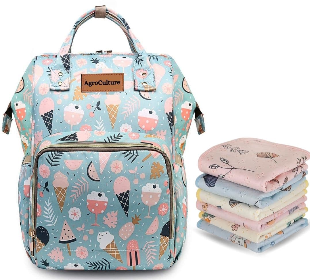 Premium Diaper Backpack with 1 Baby Towel | Waterproof & Travel-Friendly Combo