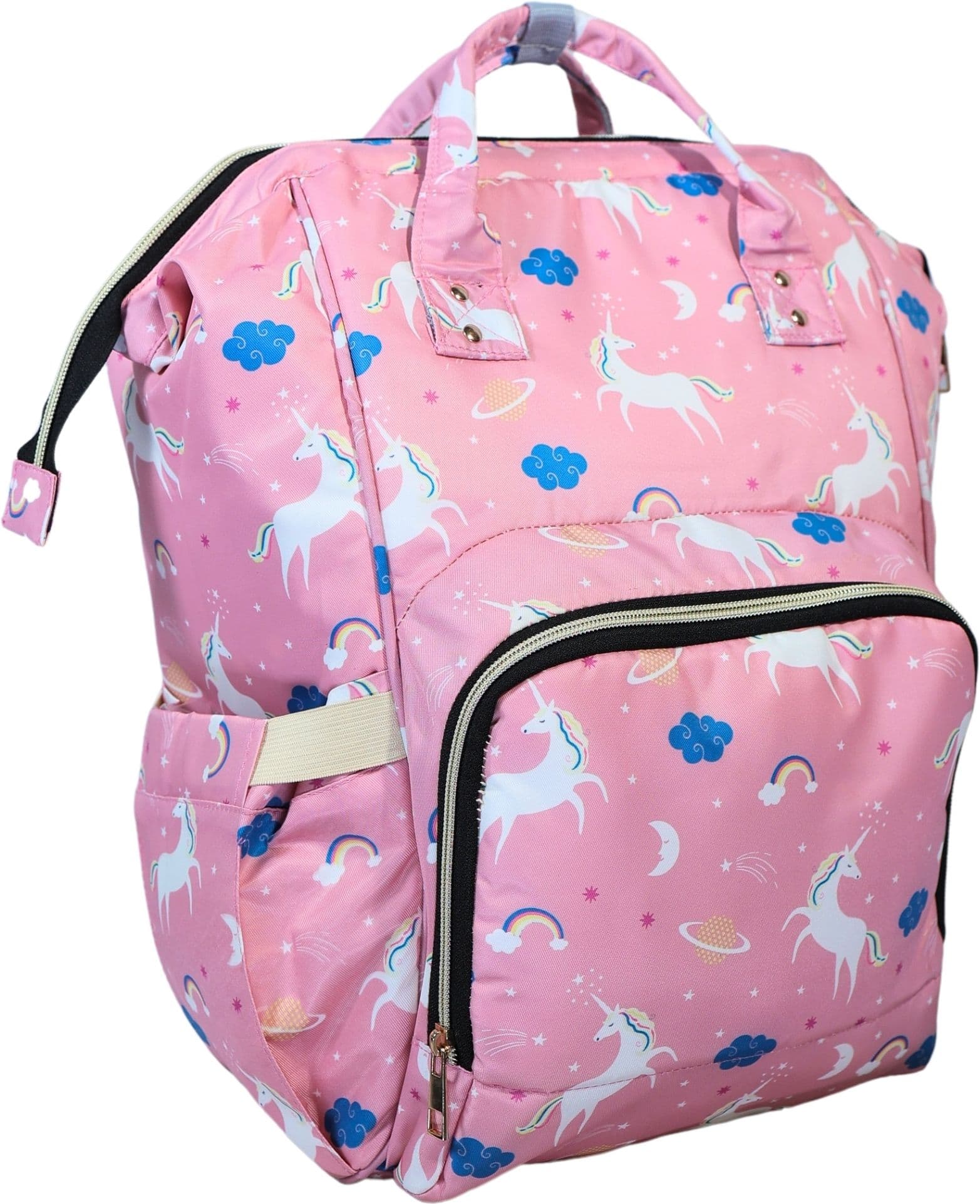 Pink Unicorn Diaper Backpack